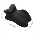 thumbnail image 3 of CJWDYLX Cushion Form Cushion for Bed on Rotating Seat Cushion for Car Bed Wedge Pillow For Adults Low Memory Foam Bed Pillow Provides All Round Support For Lying On The Pillow To Read Or Relax, 3 of 7