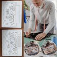 thumbnail image 2 of Plastic Stitching Templates Stencil Soft Mould Template for DIY Crafting Art, 2 of 5