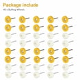 thumbnail image 4 of 40Pcs Polishing Buffing Wool Cotton Wheel Brush Tool Set Rotary Kits 3Mm Shank, 4 of 6