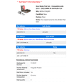 thumbnail image 2 of Rear Brake Pad Set - Compatible with 2015 - 2022 BMW X4 xDrive30i F26 2016 2017 2018 2019 2020 2021, 2 of 2
