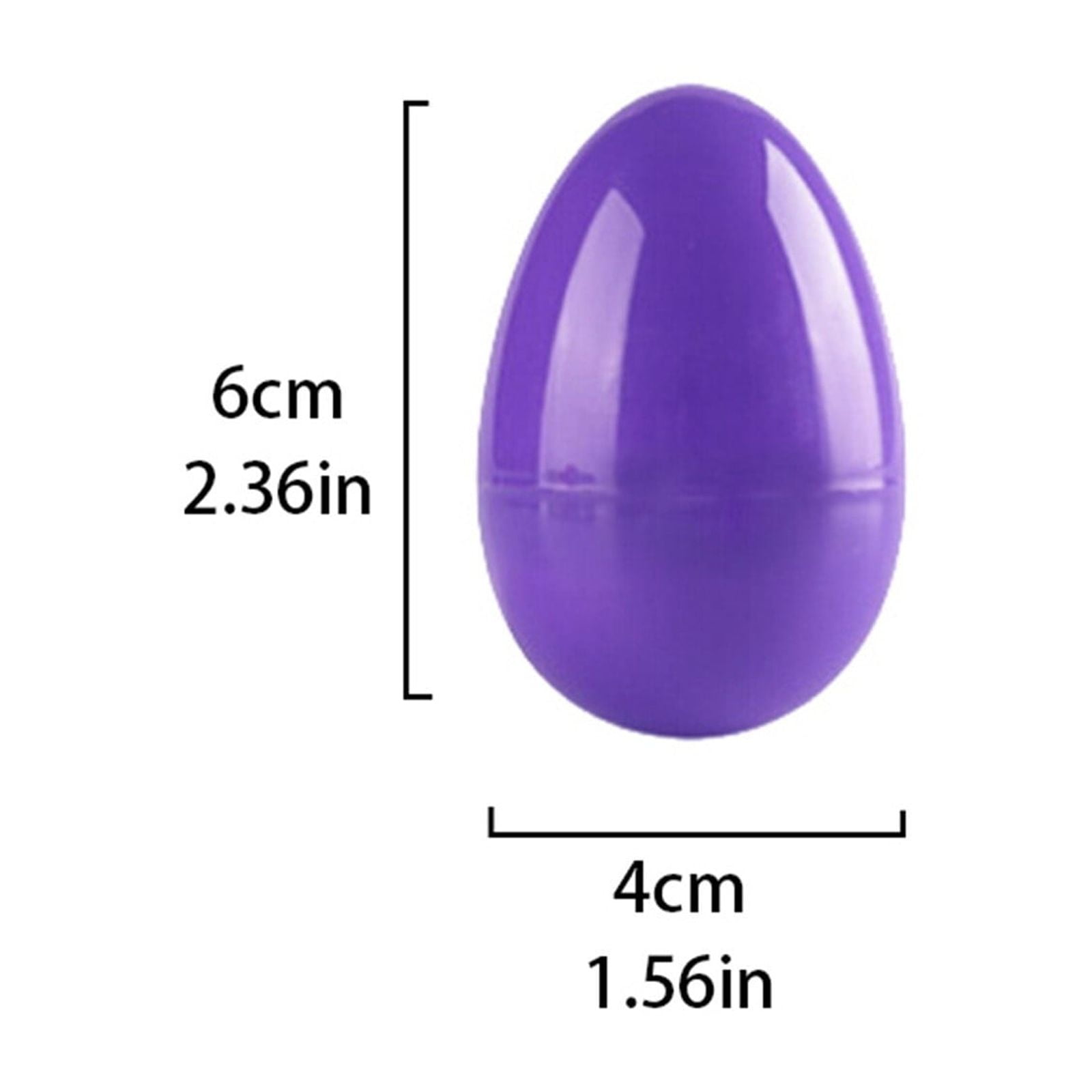 144Pcs Easter Eggs for Kids DIY Painting, Simulation Decorated Eggs 6x4x4cm, Kindergarten Toys & Easter Gifts for Creative Craft Projects