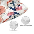 thumbnail image 3 of Rateoe Koi Fish And Corals Pattern Decorative Pillow Case,Throw Pillow Covers,Plush Pillow Cover,Soft Pillow Case,Velvet Pillow Case-16"x24", 3 of 6