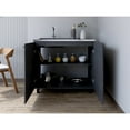 thumbnail image 3 of We Have Furniture Utility Sink Cabinet Burwood, Kitchen, Smoky Oak, 3 of 3