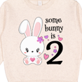 thumbnail image 3 of Inktastic Somebunny is Two-second Birthday Bunny Toddler Sweatshirt, 3 of 4