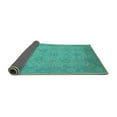 thumbnail image 2 of Ahgly Company Indoor Rectangle Oriental Turquoise Blue Industrial Area Rugs, 7' x 9', 2 of 4