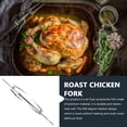 thumbnail image 2 of HONMEET Fourchette Barbecue pour Cuisson de Viande Design Réglable Blanc 1Pcs, 2 of 8