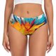 thumbnail image 1 of Balery Colorful Paint Print Ropa Interior de Algodón para Mujer con Dibujo – Braguitas Cómodas y Elásticas, Estilo Clásico-4X-Large, 1 of 4