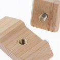 thumbnail image 2 of Generic Wooden Sanding Block, Handmade Leather Craft Abrasive - Leather Polishing Tool - DIY Edge Grinding Tool, 2 of 5