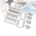 thumbnail image 1 of Kit de Supports de Couches pour Remorque de Bateau, Matériel Réglable en Fer Galvanisé Assortiment Précis 4 Pcs Supports de Couches pour Pontons, 1 of 7