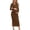 Coffee, variant on Women's Maternity Dresses Long Sleeve Sweater Dress Winter Pregnancy Clothes