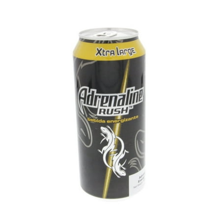 Adrenaline Rush Energy Drink 16oz - Adrenalina bebida energizante (Pack of