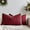 Red, variant on Zenithome Vivid Festive Soft Comfortable Brushed Polyester Christmas Plaid Cushioncover In 11.81x19.69In Red Green White For Bedroom Sofa Living Room Holiday Decor