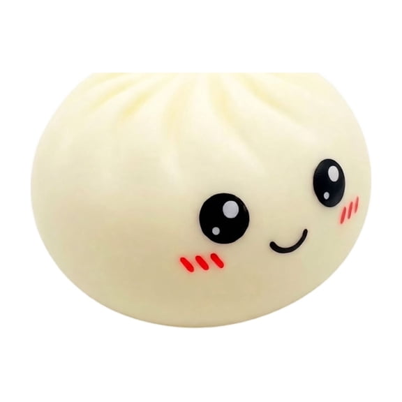 Squishy Dumplings Mini Food Shape Stress Relief Toy Set, Slow Rising Squeeze Fidget Toys for Adult Desk Use 1.77 x 1.30 Inches