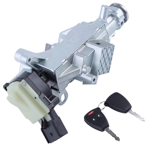 Ignition Cylinder Housing for Chrysler PT Cruiser for Jeep Wrangler Patriot Compass Liberty for Dodge Nitro Caliber Avenger 2006-2018 Replace 68054822AB 05057297AJ
