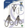 Westcott All Purpose Preferred Scissors, 5", 7", 8" Stainless Steel, for Craft, Blue, 3-Count