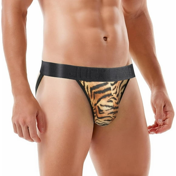 shiyou-Jock Strap Thongs, Sexy Brief Underwear for Men Athletic Supporters Underpants