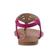 thumbnail image 4 of Nanette Lepore Girl Kids Sandals, Fuschia, 13, 4 of 5