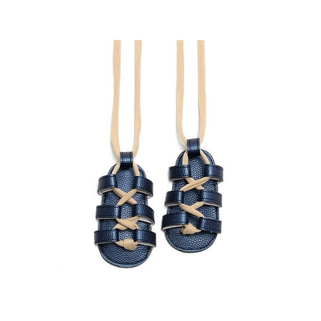 

Kesitin Kids Lightweight Flat Flats Girls Summer Non-Slip Sandals Soft Vintage Toddler Shoes