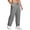 Dark Gray, variant on Njoeus Men's Fleece Open Bottom Sweatpants with Pockets, Relaxed Loose Fitted, Comfy Breathable Pants M-3XL
