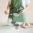 thumbnail image 4 of Tazas medidoras de acero inoxidable, tazas medidoras para arroz, tazas medidoras para hornear, 2 uds., 4 of 8