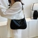 thumbnail image 2 of Bolso de mano de moda para mujer, elegante bolso de mano con decoración de cadena Formal, monederos con clase (negro), 2 of 6