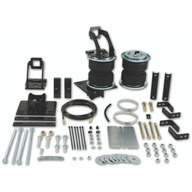 Air Lift Kit de Ressort Aide 57390 Load Lifter 5000; Air Ressort; Montage sur Cadre; jusqu'à 5000 Livres de Capacité de Nivellement; Air Réglable de 5 à 100 PSI; Caoutchouc