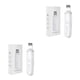 thumbnail image 4 of Seitruly Depurador de piel Exfoliante Espátula facial ajustable Levantamiento USB Recargable Fregado Máquina removedora de espinillas Blanco Blanco 2piezas, 4 of 6