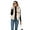 Gray, variant on Womens Faux Fur Vest Stand Collar Sleeveless Zip Up Vest Cardigan Top Fuzzy Coats Jacket Fluffy Outwear with Pockets,Green,L