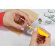 Gorilla Super Glue Brush And Nozzle Dual Option Fast 10 Second Setting Impact Tough 10g Dries Clear, 4-Pack