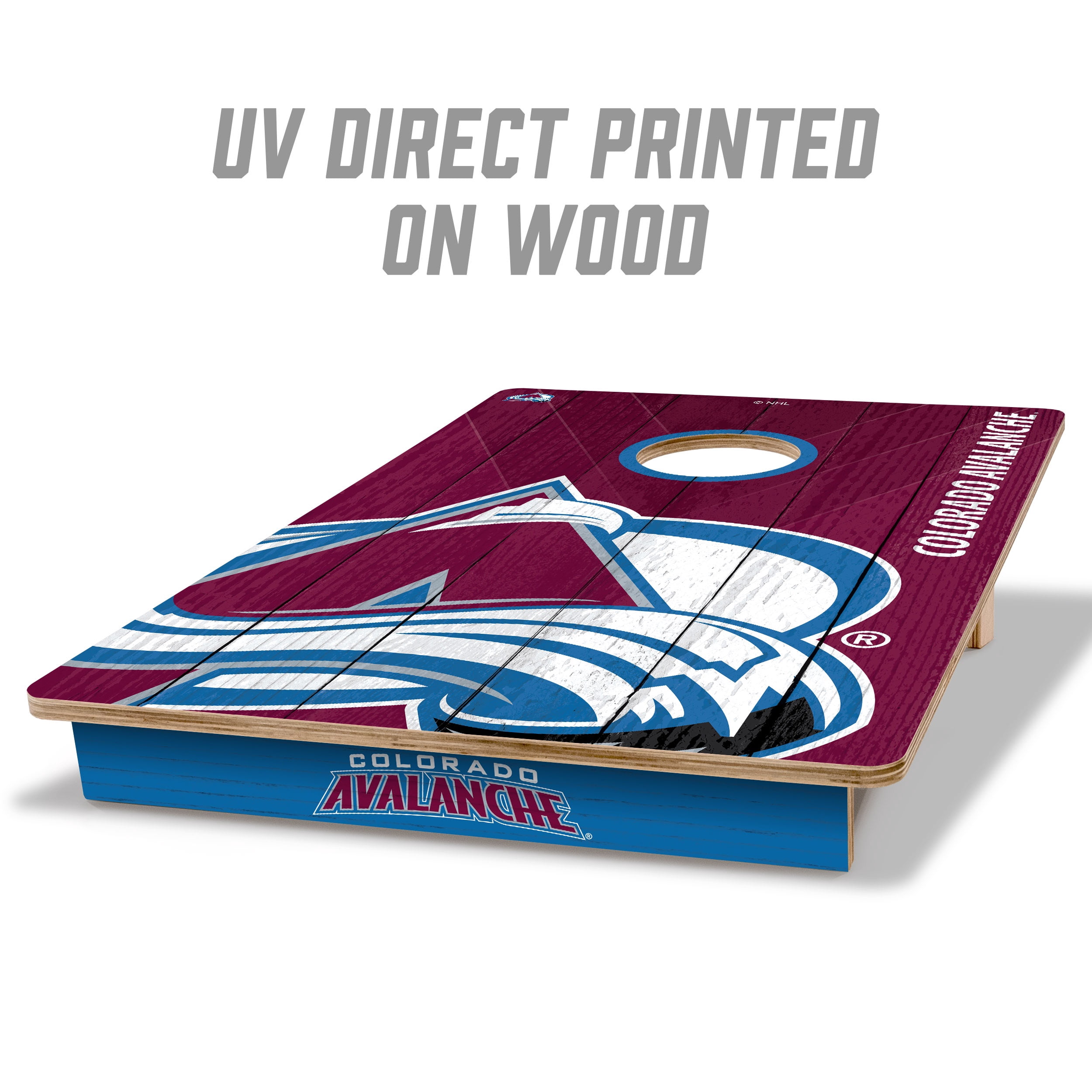 YouTheFan NHLColorado Avalanche 2' x 3' Cornhole Game