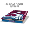 thumbnail image 4 of YouTheFan NHLColorado Avalanche 2' x 3' Cornhole Game, 4 of 6