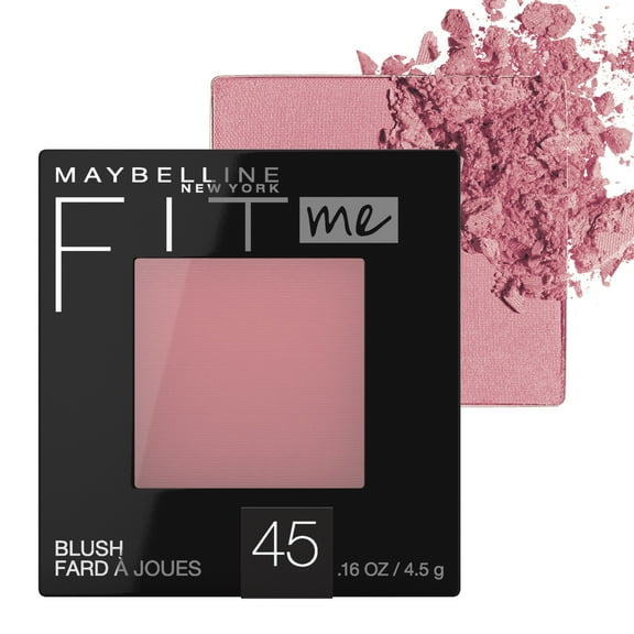 Maybelline New York Fit Me Blush, Plum, 0.16 oz