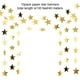 thumbnail image 3 of Banner decorativo con forma de guirnalda de estrellas, patelai, purpurina, 40 m, para fiestas, 3 of 6