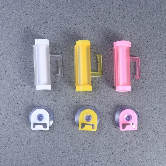 WHAMVOX  Dispenser Toothpaste Squeezer Hotel Yellow Holder