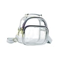 thumbnail image 4 of Bolso cruzado Salvador gran capacidad PVC 20 cm x 19 cm x 8 cm transparente, 4 of 10