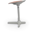 thumbnail image 3 of MooreCo Elate Perch 33.8" Adjustable Polyurethane Stool with Steel Base in Amber, 3 of 11