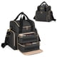 thumbnail image 1 of Bolsa de maquillaje de viaje LUXJA con 2 fundas extraíbles de nailon negro, 1 of 8