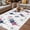 Dark blue, rose red, variant on Red Blue Diamond Outdoor Rug for Patio/Deck/Porch, Non-Slip Large Area Rug 6 x 9 Ft, Modern Geometric Middle Century White Indoor Outdoor Rugs Washable Area Rugs, Reversible Camping Rug Carpet Runner