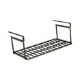 thumbnail image 4 of tamizeot Kitchen Cabinet Layering Storage Partition Rack Shoes Clothes Books To Space Under Shelf Rack Black 40x20x10cm, 4 of 6