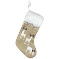 thumbnail image 1 of Gibobby Medias navideñas Medias navideñas grandes Decoración Papá Noel Muñeco de nieve Medias Decoraciones navideñas y accesorios para fiestas (Yellow), 1 of 5