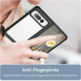 thumbnail image 5 of for Google Pixel Fold Clear Case, Transparent Pixel Fold Back Cover TPU + PC Shockproof Drop Protection Slim Phone Case for Google Pixel Fold 2023 - Black, 5 of 14