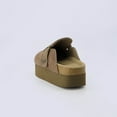 thumbnail image 5 of Cushionaire Women's Granola Genuine Suede Cork Footbed Platform Clog with +Comfort, 5 of 6