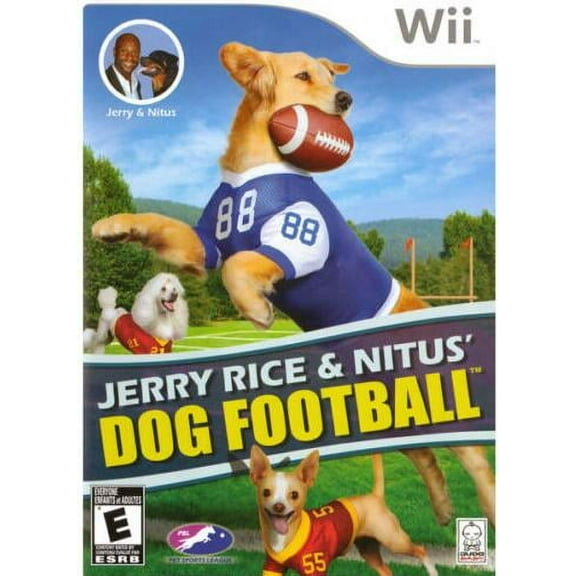 Jerry Rice & Nitus': Dog Football