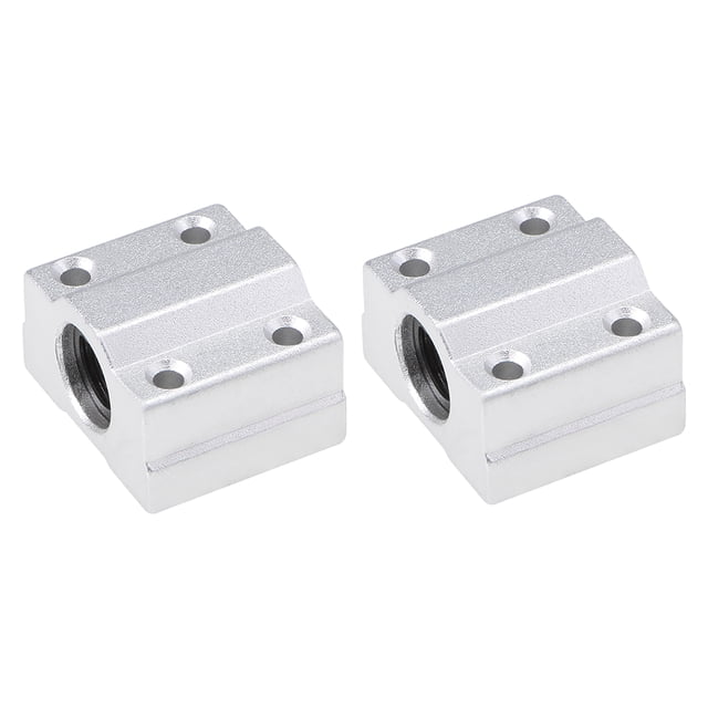 Unidades de bloque deslizante de rodamientos de bola lineales SCS6UU de 6 mm, 2 piezas