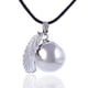 thumbnail image 1 of Collar con colgante Retro estético para esposa e hija, Gargantilla bonita, joyería de aniversario de cumpleaños, accesorios de regalo Ropa, zapatos y accesorios Miscelánea  Silbernes Baumwollseil Qarigey AP010443-02, 1 of 6