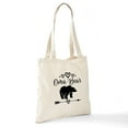 thumbnail image 6 of CafePress - Oma Bear Grandma Gift Tote Bag - Unisex Canvas Tote Bag, Beige, 1-Piece, 6 of 6