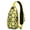 Dark-green-41, variant on Oral Care Sling Backpack with Dentist and Tooth Pattern – Water-Resistant Crossbody Shoulder Bag with Adjustable Reversible Strap, Anti-Theft Pocket, Breathable Back