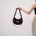 thumbnail image 3 of Bolso Mano Hobo Bag Crescent Hombro Mariposa Casual para Mujeres Niñas, 3 of 7