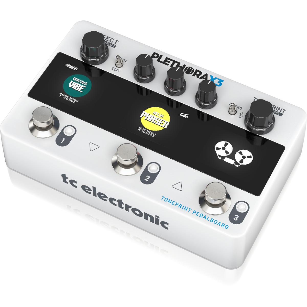 TC Electronic PLETHORA X3 TonePrint Multi-FX Pedalboard