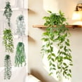 thumbnail image 7 of Artificial Hanging Plant, Wall Hanging Fake Greenery with Pot, Faux Green Leaf Plant for Living Room, Bedroom, and Boho Wall Decor, Indoor Outdoor Use, 7 of 7